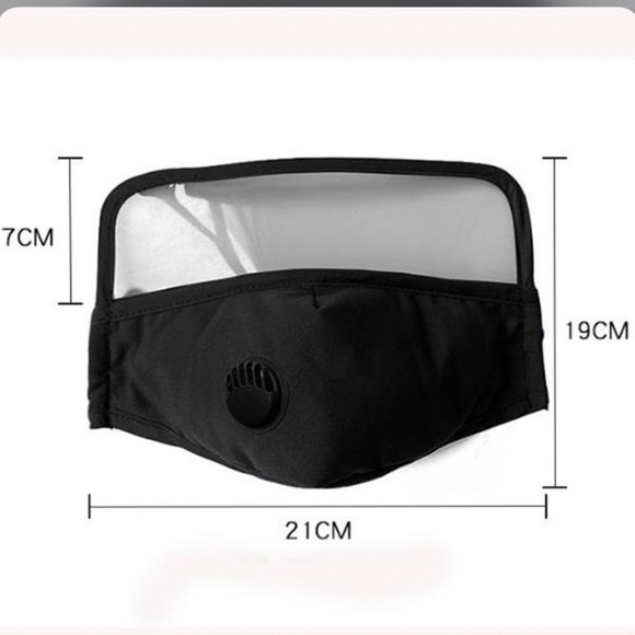 NEW Gray face Mask Full Face Eye shield - Picture 4 of 9